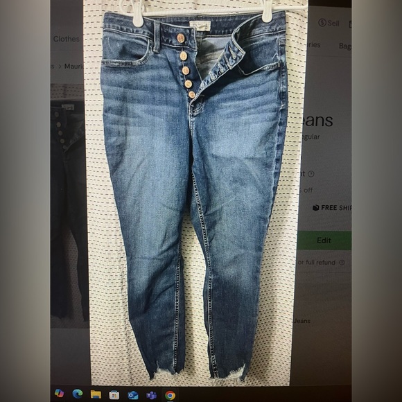 Maurice's M Reg Button up Jeans - Picture 1 of 4